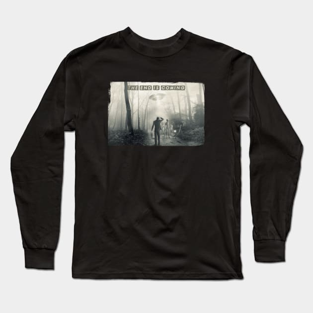 the end is coming Long Sleeve T-Shirt by ElArrogante